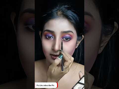 #shorts Eye makeup tutorial Party Wear