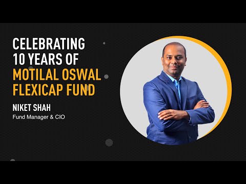 Celebrating 10 years of Motilal Oswal Flexicap Fund with our CIO and Fund Manager, Mr Niket Shah