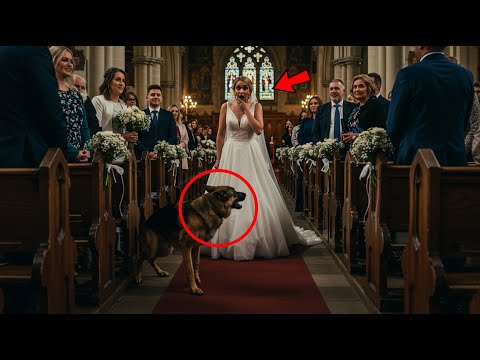 On Her Wedding Day, Her Dog Blocked Her Path — Then She Discovered the Heartbreaking Reason...