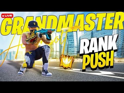 Free Fire Max Live Grandmaster push 😘 | Come And Push With Me