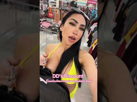 SHOPPING AT DD’s DISCOUNT 🛍️#KimKardashian #KardashianFashion #KardashianStyle #bougieonabudget