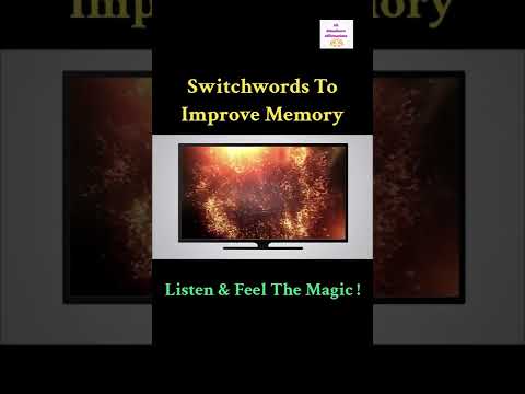 Switchwords To Improve Memory ! Magic Has No Logic !