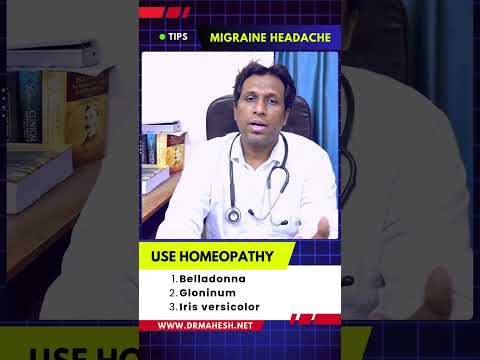 Homeopathy for Migraine Relief