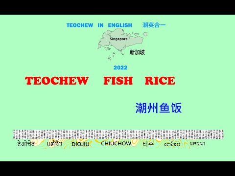 Teochew Fish Rice (潮州鱼饭)แต้จิ๋ว