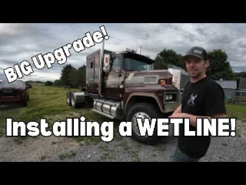 Ford LTL9000 Wetline and PTO Installation