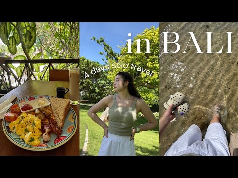 It wasn't supposed to be like this!💦4 days solo travel in the dream island Bali🏝🥥