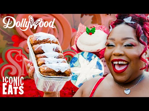 Ultimate Dollywood Christmas Challenge: Trying All Of The Smoky Mountain Treats