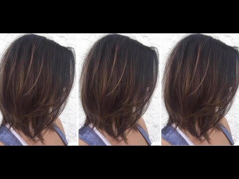 Easy Layered Haircut on Medium Hair | Techniques & Tips for Cutting Layered Hair