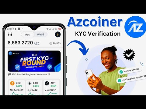 AZCoiner Update - How To Do Azcoiner (AZC) KYC Verification | AZCoiner Withdrawal