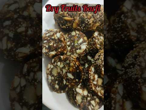 Khajur dry fruits barfi|Sugar free sweet| #shorts #cookinghealthy22