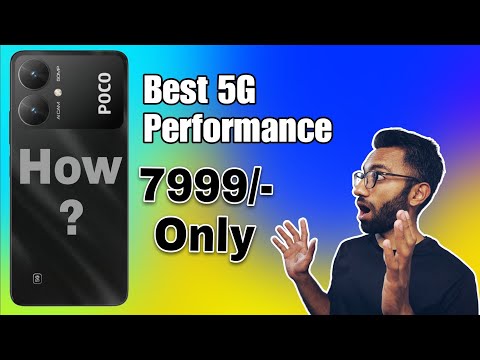 5G Smartphone, Dimensity 6100+, 50MP, 128GB Sirf 8000/- Me | Kaise? ft. POCO M6 5G