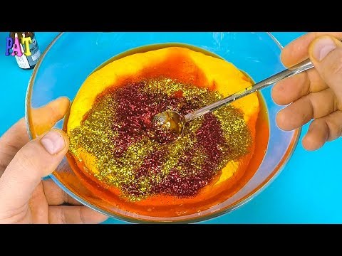 HOW TO MAKE A CARAMEL SLIME! 3 SLIME IN ONE! ANTISTRESS FOR 5 MINUTES!