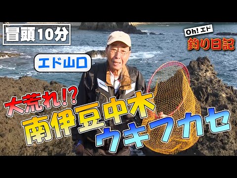 【新作特別公開】エド山口がでメジナ狙いのウキフカセ釣りを楽しむ！『Oh！エド釣り日記』【釣りビジョン】