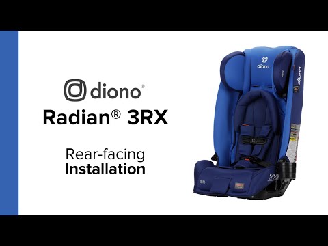 Diono® Radian® 3RX | Rear-facing Installation | 2021-2023