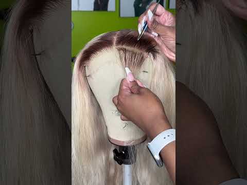 Flat wigs only 🗣️ #wigmaker #wigtutorial #gluelesswig