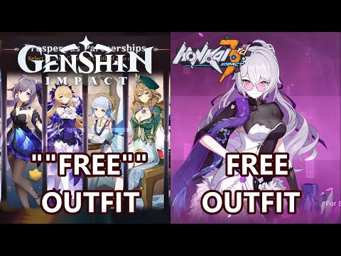 "Free" Outfit Selector - Genshin Impact vs Honkai Impact 3rd