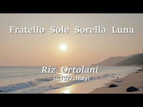 태양의 찬가 Fratello Sole Sorella Luna _ Riz Ortolani / The Most