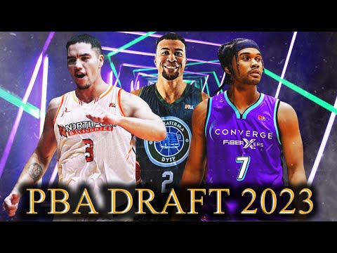 ANG LALAKAS! 2023 PBA Draft 1st Round Result | Stephen Holt 1st Pick Overall