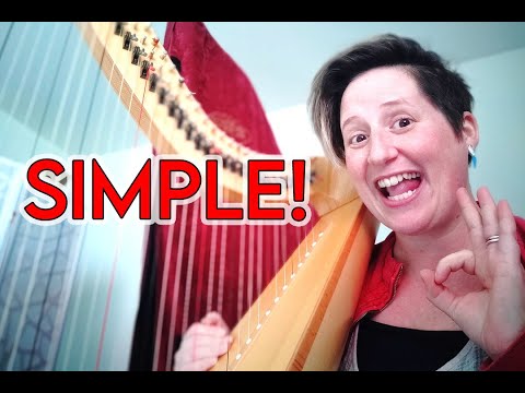 Repeated notes on the harp: try this super trick!