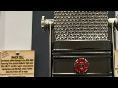 New At NAMM 2024: AEA 44-CX 25LE Ribbon Microphone & TDI Direct Box