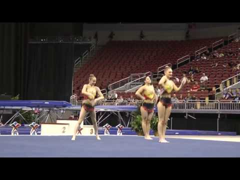 Silverman Antoniades Ruppert  Combined  2014 USA Gymnastics Championships