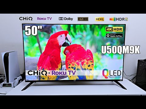 Best Budget 4K HDR10 TV Under £300? CHiQ 50 QLED U50QM9K Review!