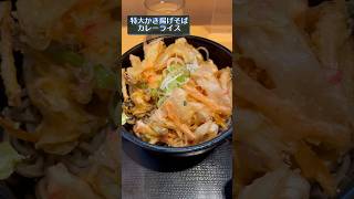 東京の上野にあるコスパ良すぎる立ち食い蕎麦食べてきた🍛#shorts #東京グルメ #そば