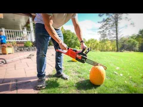 Power Tools VS Pumpkins