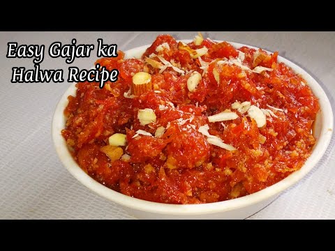 Gajar Halwa Recipe | Carrot halwa recipe | Easy Gajar ka halwa | गाजर हलवा | Indian Dessert |#shorts