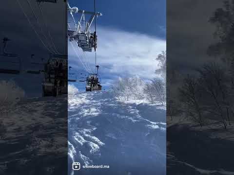 野澤溫泉♨️ Nozawa onsen #單板滑雪 #日本滑雪 #snowboarding #滑雪 #groundtrick