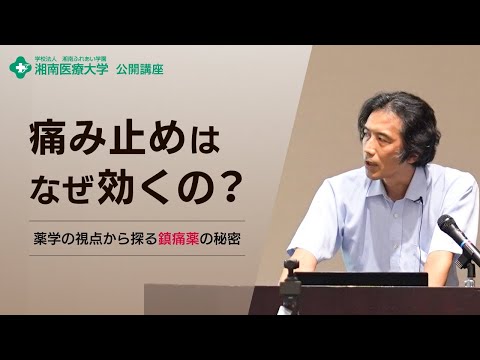 【薬学部 医療薬学科】痛み止めはなぜ効くの？薬学の視点から探る鎮痛薬の秘密：山崎 泰弘 准教授