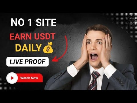 new Usdt investment site 🤑 live withdrawal proof 💰 make money online 👑 make extra income 💰