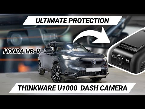 Enhancing Safety and Security: Thinkware U1000 Dash Cam Installed on a Brand New Honda HR-V