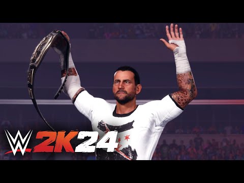 WWE 2K24: CM Punk '11 Champion Entrance ft. Old Theme, Old Graphics, Justin Roberts