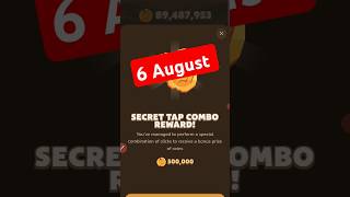 6 August memefi daily combo #memefi