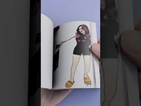 Forgot To Take Clothes When Taking A Bath - Flipbook #Creativity #Flipbook