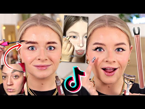 Testing NEW *Viral* Tiktok Makeup Hacks