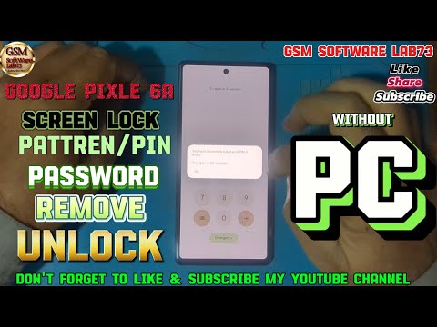 How to Hard Reset Google Pixel 6a | Google Pixel 6A Unlock Screen Lock without PC