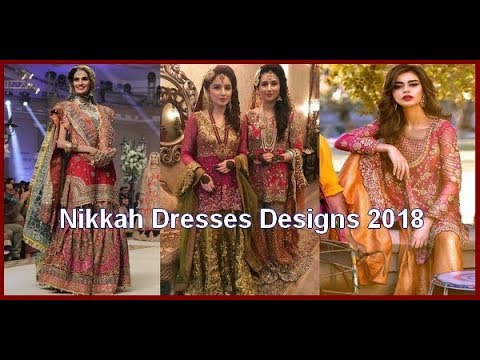 Latest Bridal Nikkah Dresses Designs 2018