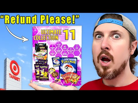 I TRIED TO WARN YOU...$20 "Ultimate" Pokemon Card Box 😭