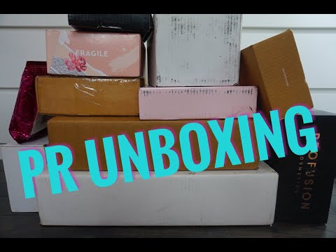 Pr Unboxing / Haul Ft Farsali,Too Faced,The Balm,Buxom & More!!!!