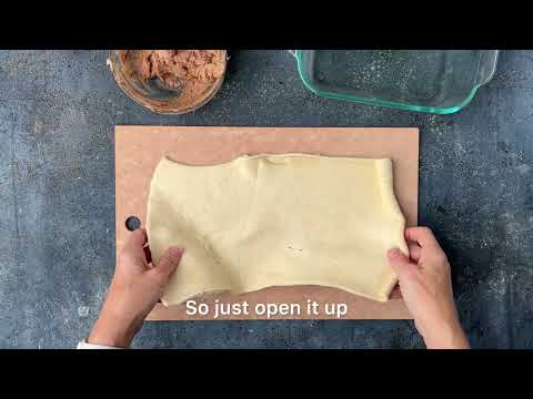 How to Roll Traditional Cinnamon Rolls with Crescent Roll Dough