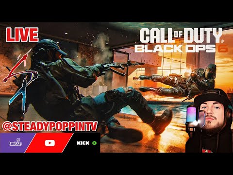 🔴LIVE - BLACK OPS 6 | HANG OUT W/ STEADY #blackops6 #cod #callofduty