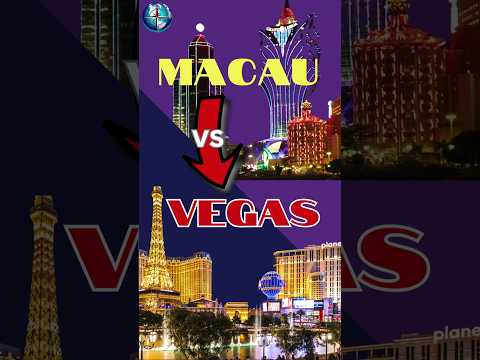 Macau vs. Las Vegas: The Ultimate Casino Showdown! #casino #travel #youtubeshorts