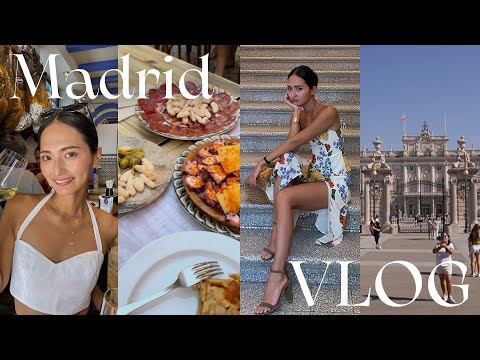 【スペインVLOG】初めて行くマドリードの街を満喫🇪🇸✨