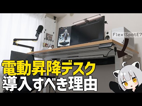 【FlexiSpotE7】電動昇降デスクを導入すべき理由と実際に使って分かったこと