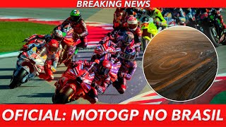 BRASIL RETORNA à MotoGP em 2026, com etapa em GOIÂNIA