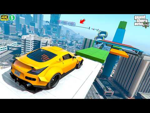 50.5152% FAIL ! GTA 5 PARKOUR RACE | NO COPYRIGHT GAMEPLAY for TIKTOK & YOUTUBE 4K 60FPS | 826