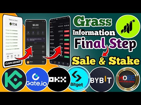 💐 Grass Final Step Guide/Grass Airdrop Claim Process/Grass Withdrawal/Grass token Sale/Free Crypto