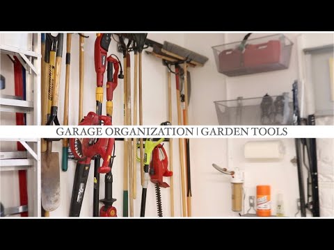 GARAGE ORGANIZATION | GARDEN TOOLS | DECLUTTER